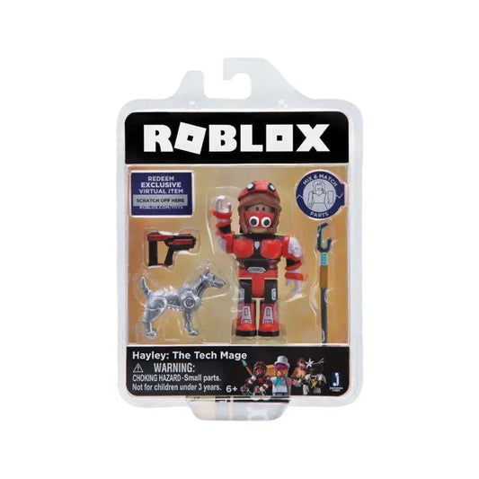 Roblox Hayley: The Tech Mage Action Figure Pack with Exclusive Virtual Item - Jaiman Toys