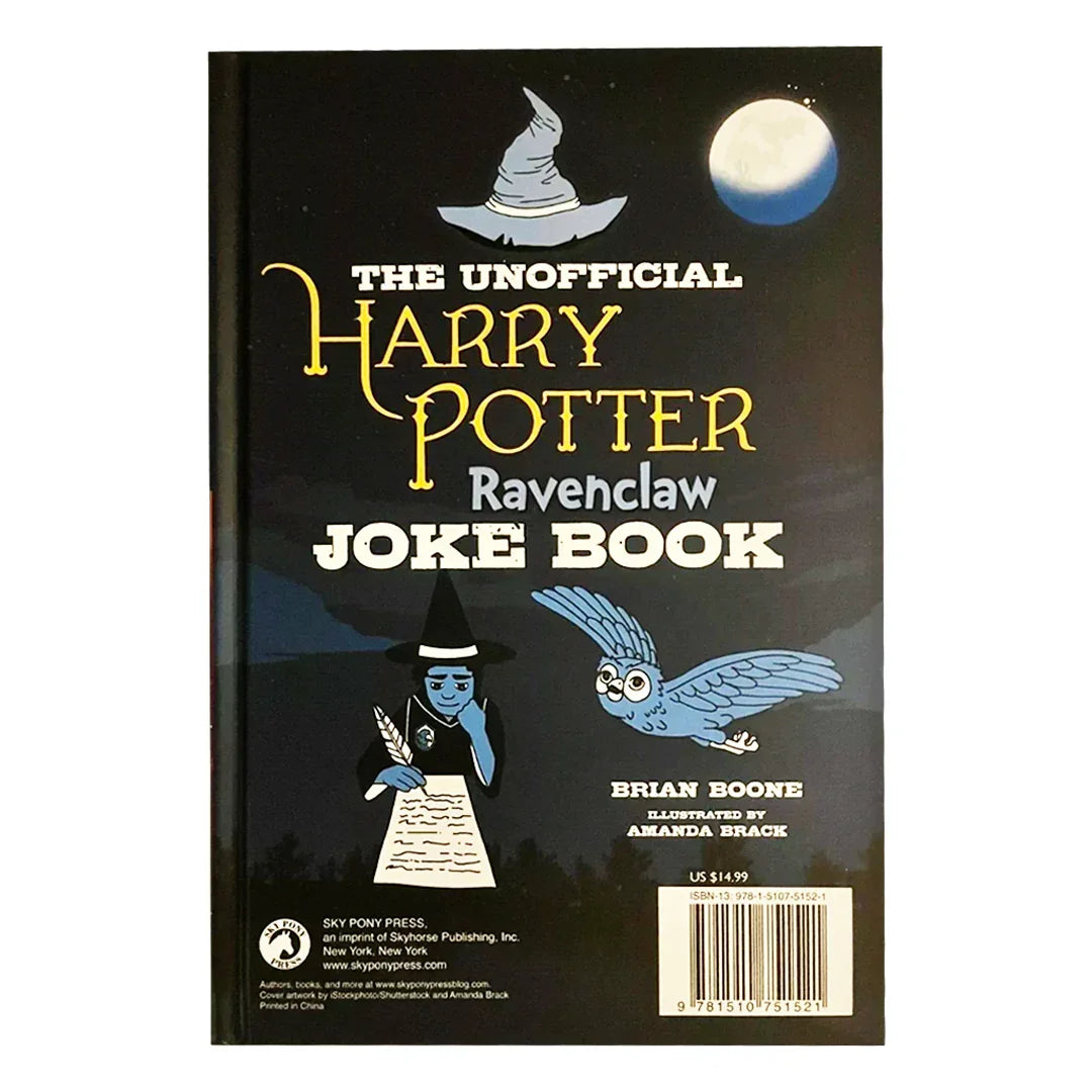 The Unofficial Harry Potter Joke Book (Gryffindor/Ravenclaw) by Brian Boone - Hardback - Jaiman Toys