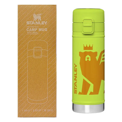 Stanley FlowSteady™ Big Bear Bottle 12 OZ | 360 ML (Light Green) - Jaiman Toys