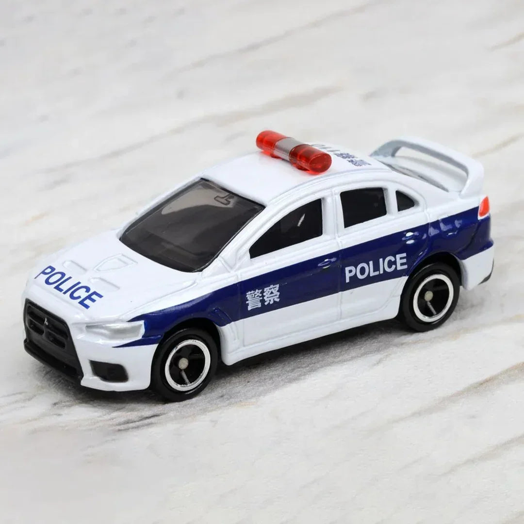 Tomica Takara Tomy CN-04 Mitsubishi Lancer Evolution Patrol Car - Jaiman Toys