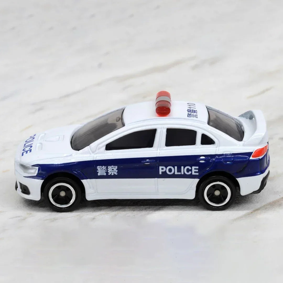 Tomica Takara Tomy CN-04 Mitsubishi Lancer Evolution Patrol Car - Jaiman Toys