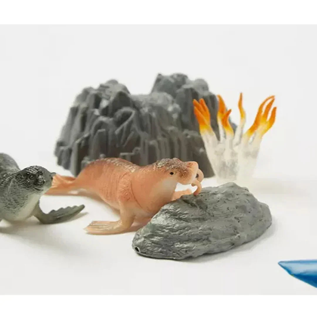Ocean Animal Toy Jar – 15+ Marine Creatures with Accessories, Educational Sea Animal Figures for Kids, Pretend Play & Learning - Jaiman Toys