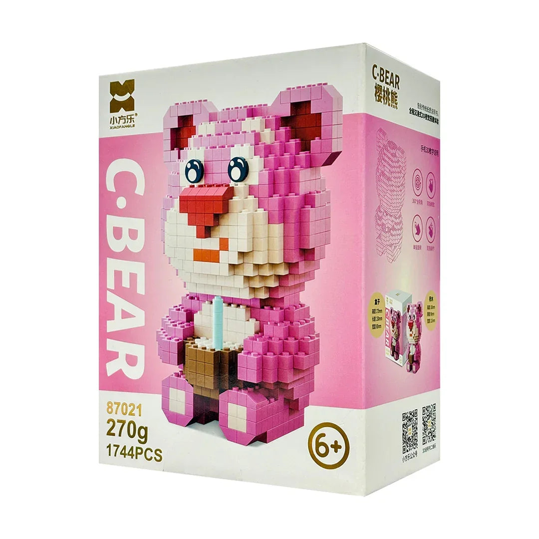 C. Bear Building Blocks Minifigure 6 Inch as Birthday Gift for Kids - Jaiman Toys
