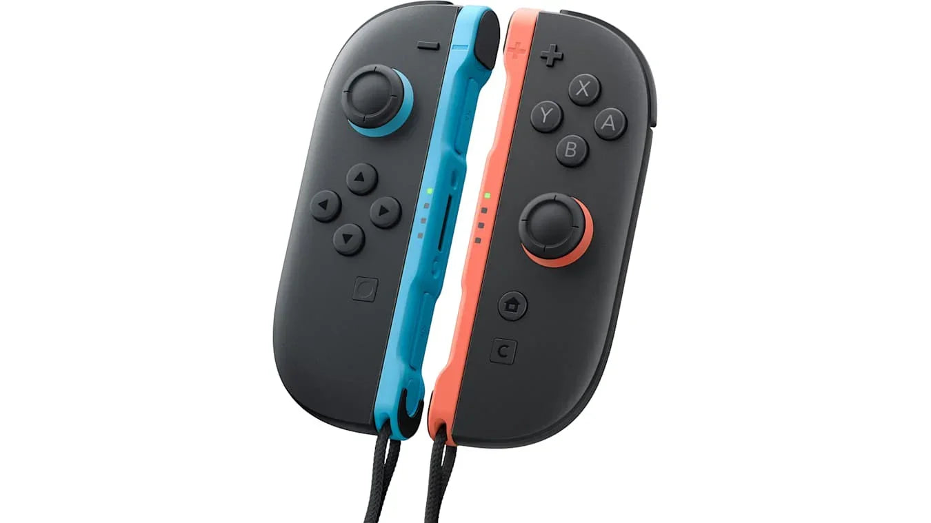 Nintendo Switch 2 Joy-Con Controllers (Light Blue/Light Red) - Jaiman Toys