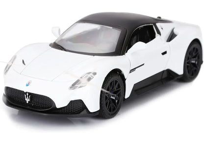 JOY JUNCTION 1:32 Scale Alloy Diecast Super Sports Car Model – Collector Edition with Openable Doors & Premium Finish (Yellown/ White)
