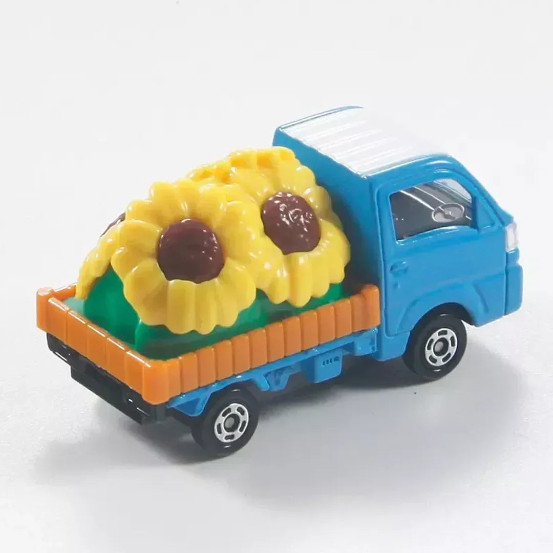 Takara Tomy Tomica 107 Subaru Sambar Sunflower - Jaiman Toys