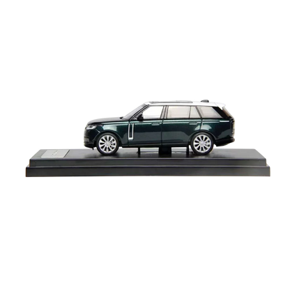 LCD Models 2022 Land Rover Range Rover – Green with White Roof | 1:64 Diecast SUV