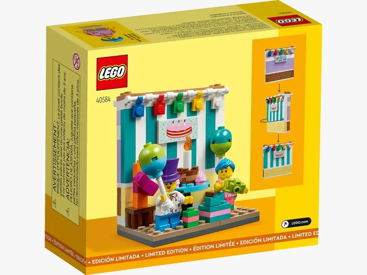 LEGO (40584 ) Birthday Diorama Rare (157 Pieces) - Jaiman Toys