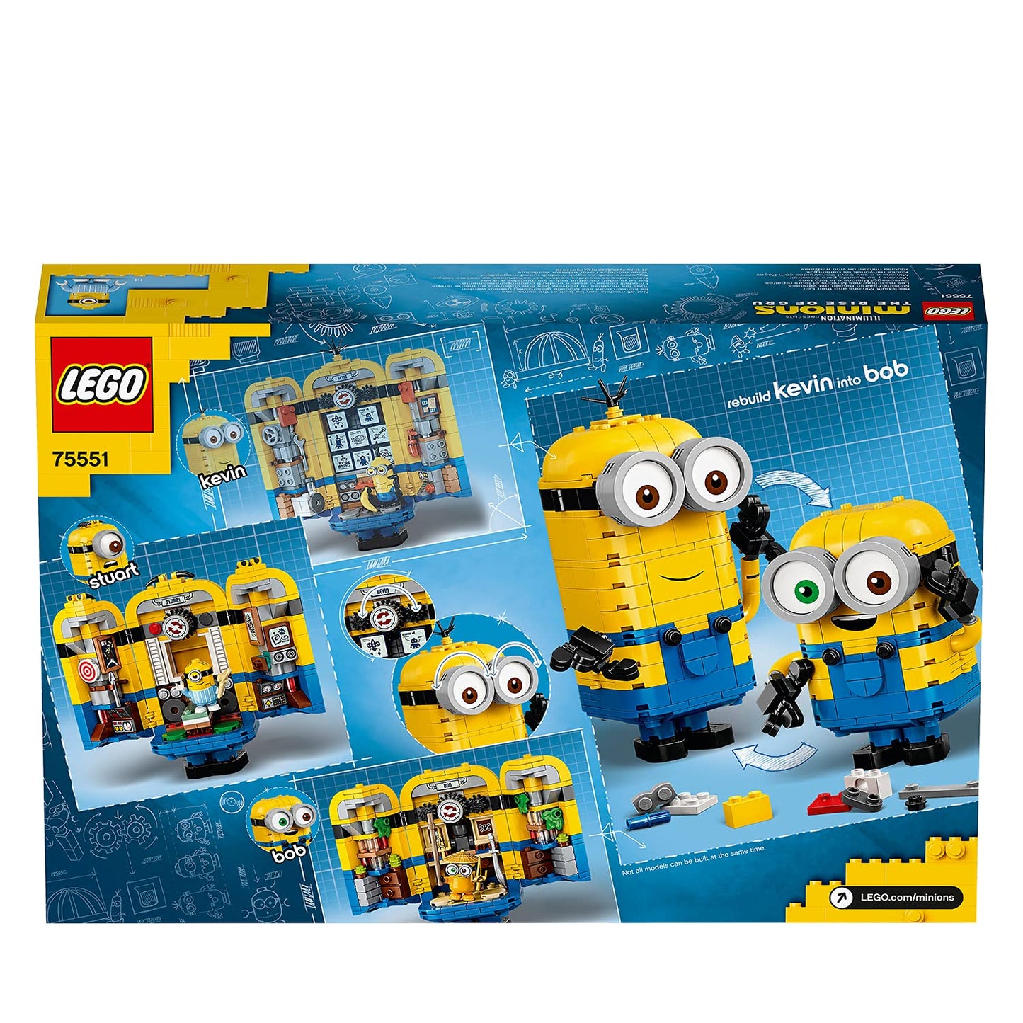 LEGO 75551 Minions Minions and their Buildable Lair