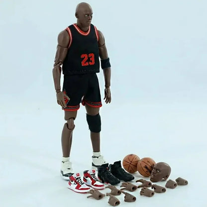 Mafex Basketball Star Michael Jordan Chicago Bulls Action Figure (Black) - Jaiman Toys