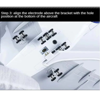 Diecast Collectible 1:250 Scale Model Airplane With Light & Sound – Cathay Pacific Boeing B747 - Jaiman Toys