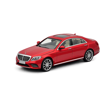 Master 1:64 Mercedes-Benz S450 W222 Diecast Model Car – Red