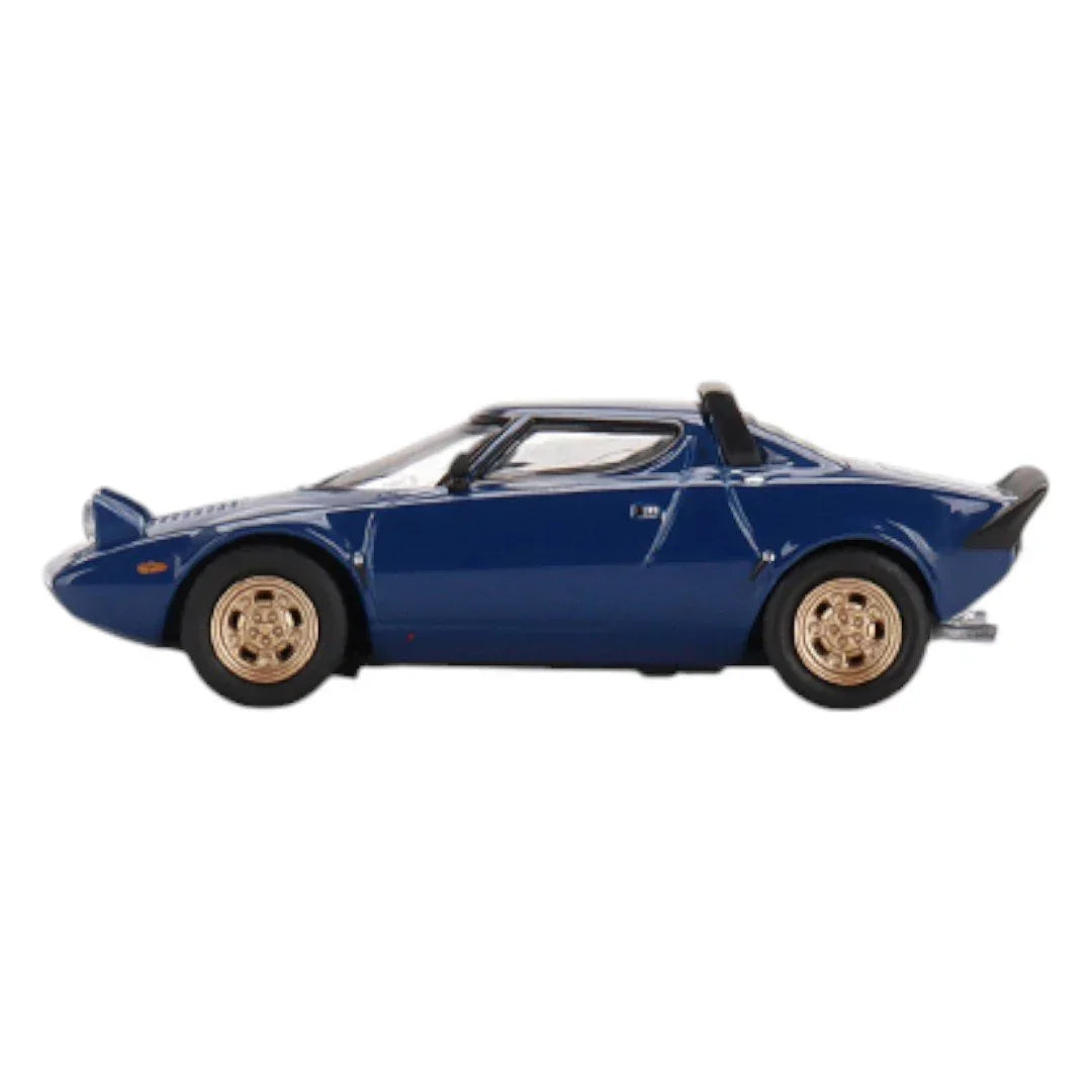 Mini GT Lancia Stratos HF Stradale Bleu Vincennes Die-Cast Model Car Age 14+ - Jaiman Toys
