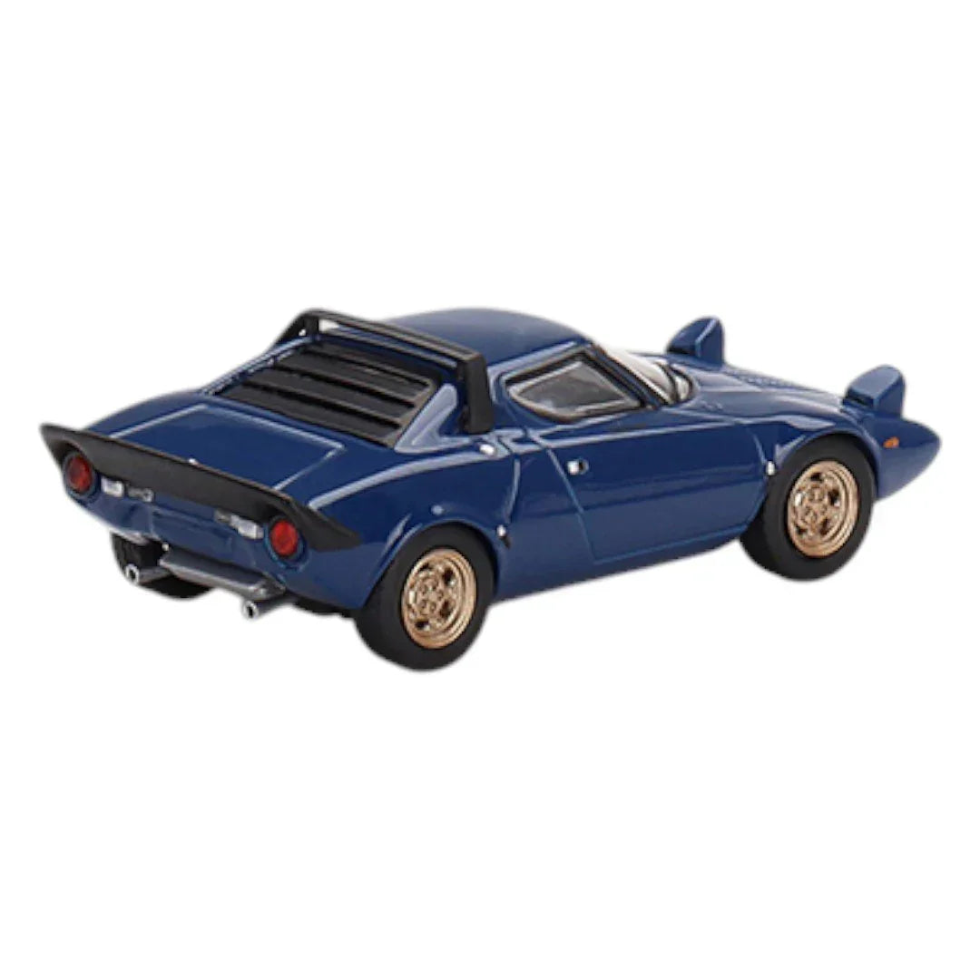 Mini GT Lancia Stratos HF Stradale Bleu Vincennes Die-Cast Model Car Age 14+ - Jaiman Toys