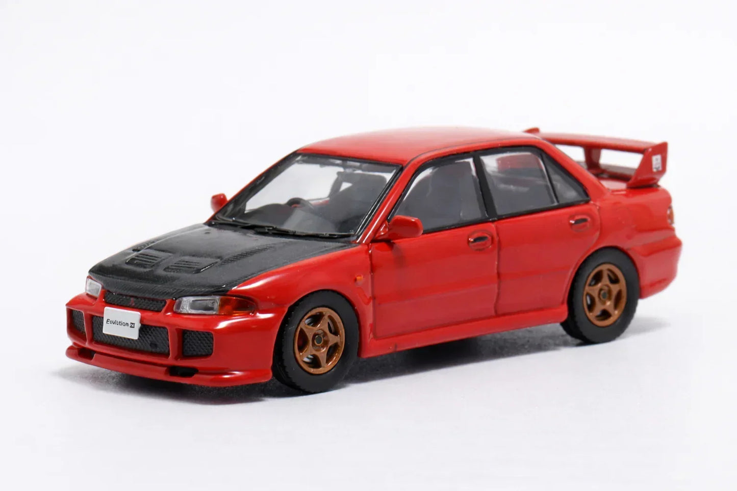 MyModelCollect 1995 Mitsubishi Lancer Evolution – Red | 1:64 Scale Diecast Model Car