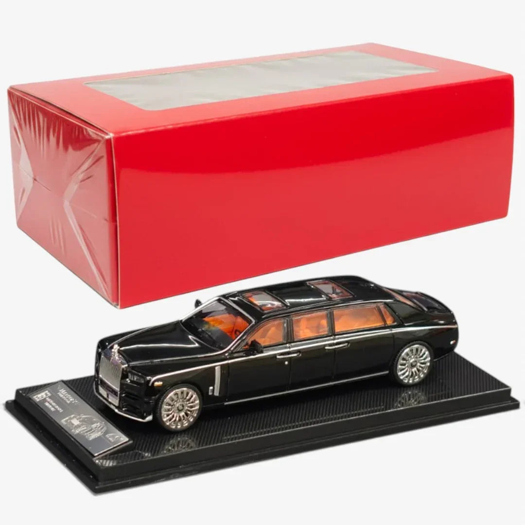 SCA 1:64 Rolls-Royce Phantom VII Mansory Diecast Scale Model Car | Luxury Collectible Miniature