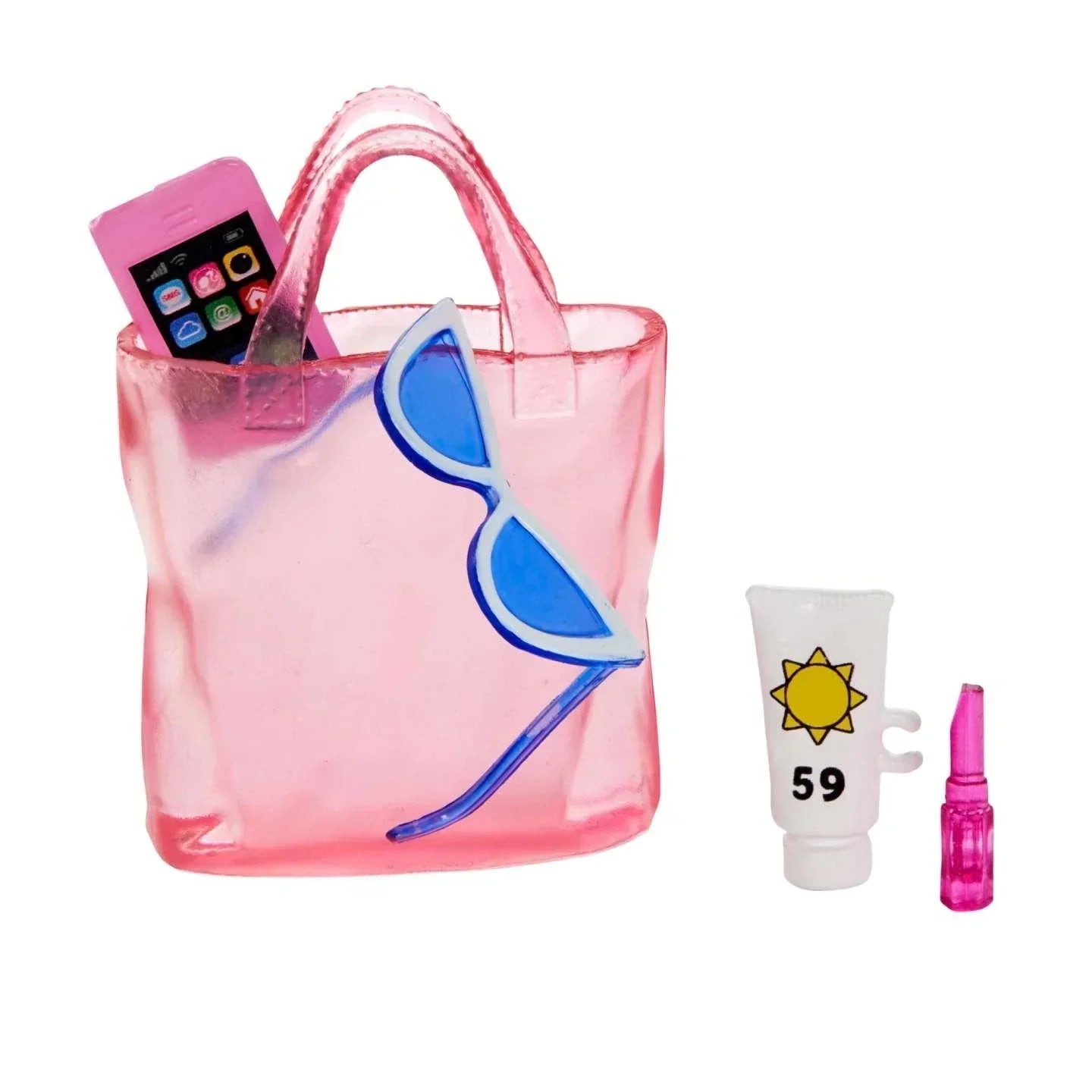 Blonde Barbie Doll: Swimsuit and Beach-Themed Accessories - Jaiman Toys