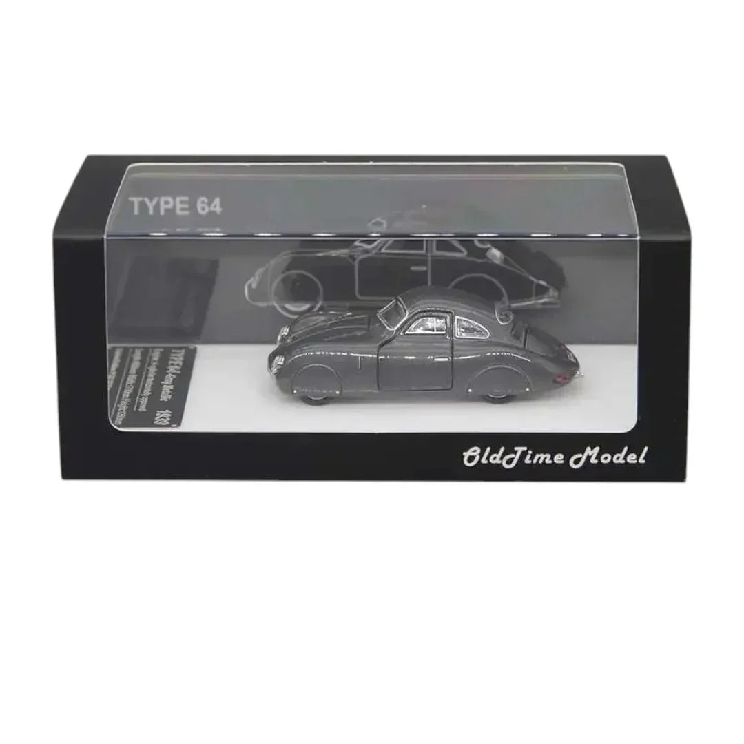 Type 64 Old Time Model 1:64 Coupe (1939) Diecast Car Model – Gray Metallic