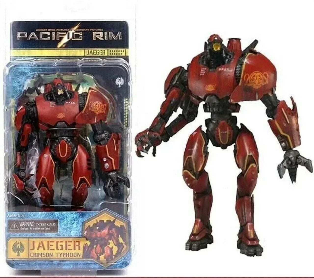 NECA Pacific Rim Model Mech Crimson Typhoon Mech Hunter - Jaiman Toys