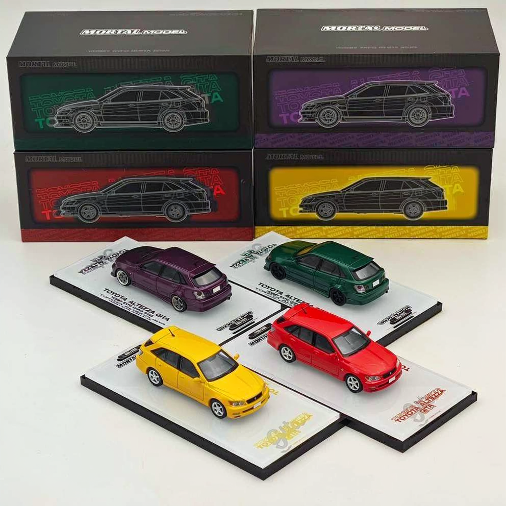 Mortal 1:64 Toyota Altezza Gita Die-Cast Model Car | JDM Wagon Collectible with 4 Color Variants