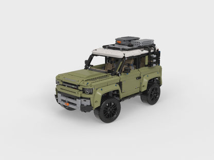 LEGO 42110 Technic Land Rover Defender Off Road 4x4 Car, , 2573 Pcs