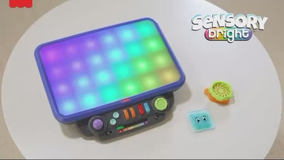 Fisher-Price Sensory Bright Light Station, Electronic Learning Activity Table For Preschool Sensory Play