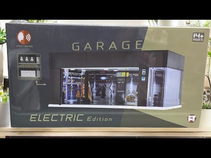 Electric Motorized Garage – Voice Control, 1:64 Scale Display Diorama for Die-Cast Cars (PosterCars /Tomica/Mini GT)