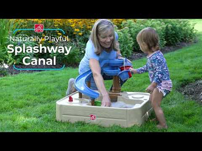 Step2 Naturally Playful Splashway Canal – Water Play Table for Kids
