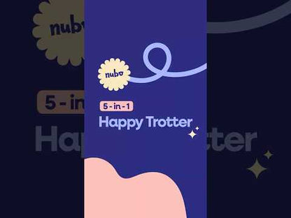 Nubo 5-in-1 Happy Trotter for Kids – Multi-Function Baby Walker, Ride-On & Activity Trotter | Musical & Interactive Toy | Adjustable Push Walker