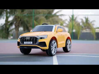 EMotorad Formula Fun AUDI Q8 Toy Car – Yellow Remote Control Racing Model - Red