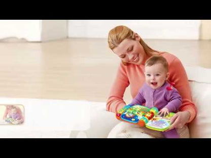 VTech Musical Rhymes Book | Interactive Nursery Rhyme Learning Book with Lights, Songs, Melodies & Instrument Buttons | Red