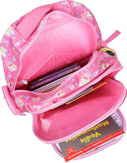 Disney Princess Cute & Sweet Pink Soft Bag 41 cm School Bag (Pink, 16 inch)