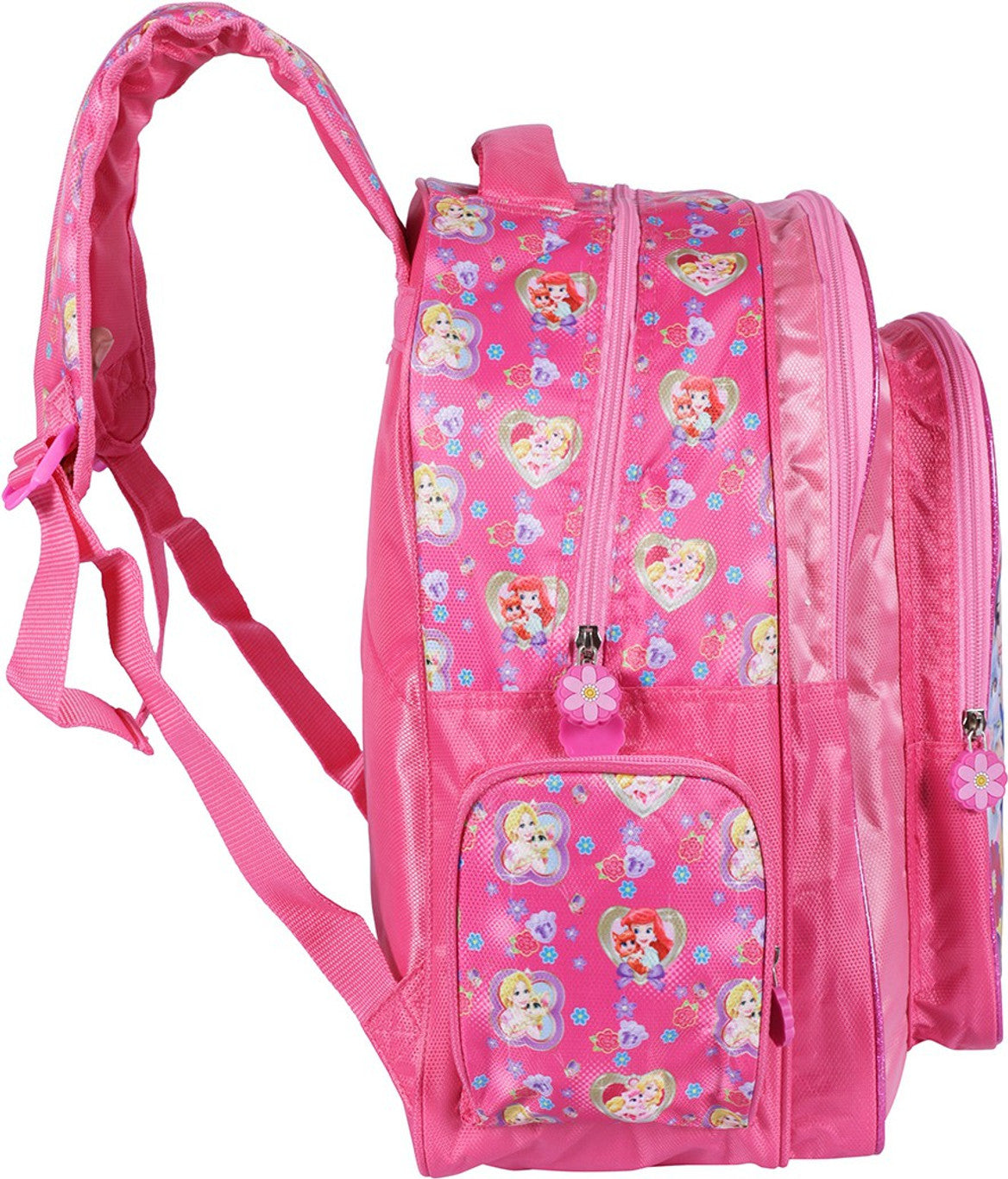 Disney Princess Cute & Sweet Pink Soft Bag 41 cm School Bag (Pink, 16 inch)