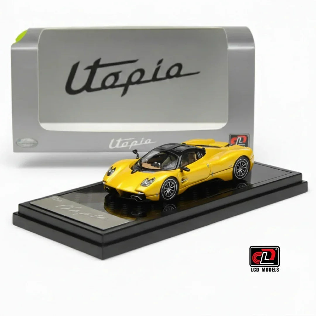 LCD Models 1:64 Pagani Utopia Ultimate Diecast Supercar | Premium Display Model | 5 Color Variants