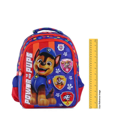 STRIDER Paw Patrol Power Pups Premium School Backpack Blue - 14 inches - Jaiman Toys