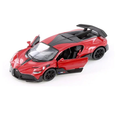 KiNSMART 5442W Bugatti Divo – 1:36 Scale Die-Cast Model Toy Car - Red - Jaiman Toys