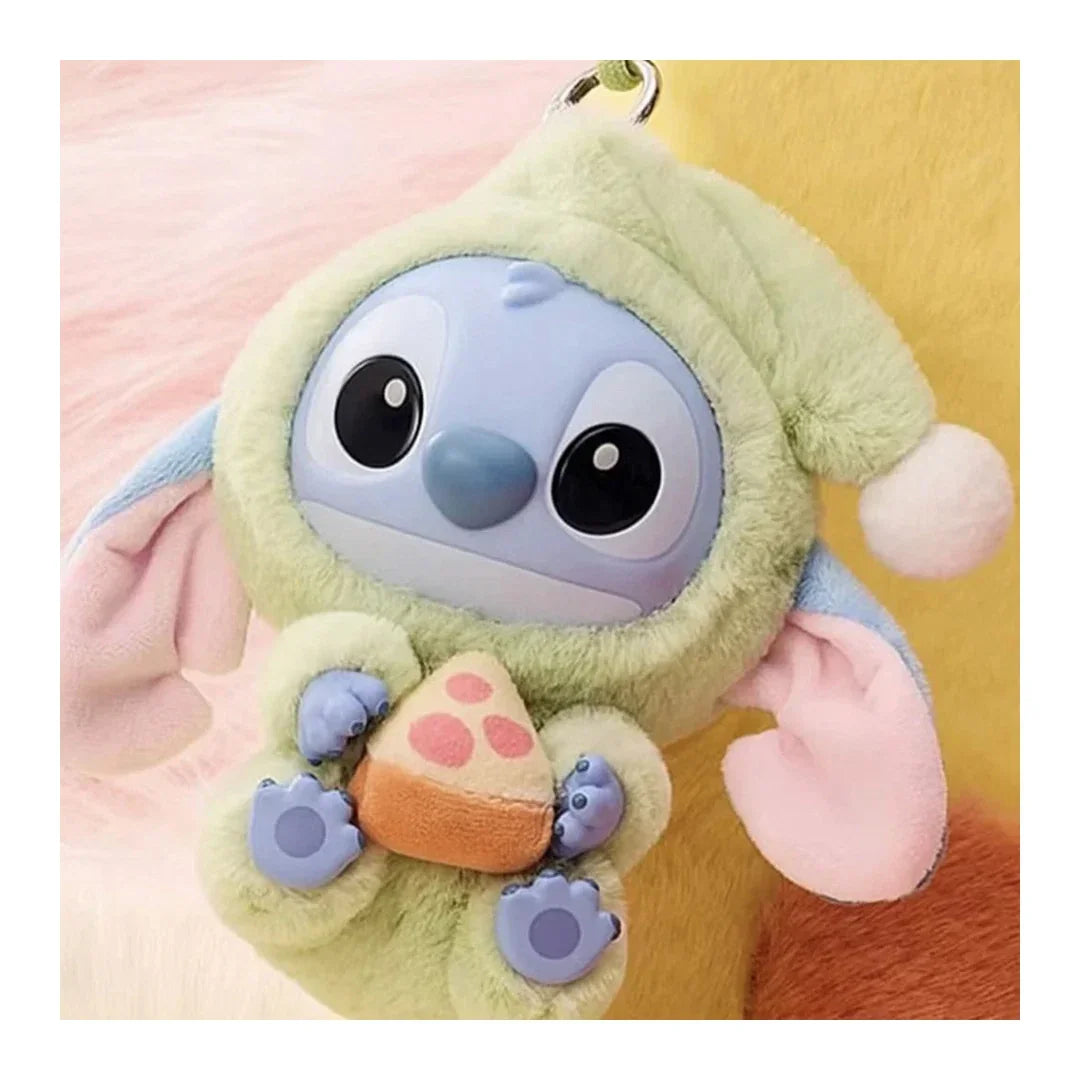 Miniso Disney Stitch Eat Something Before Sleep Series – 1 Piece Confirmed Blind Box Vinyl Figure - Jaiman Toys
