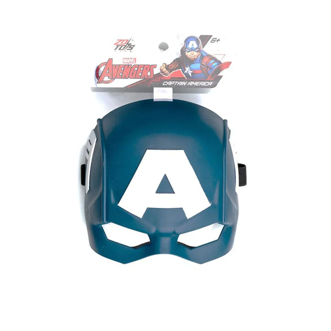 ZD Toys Marvel Avengers Captain America Roleplay Mask – Heroic Costume Gear for Kids (Ages 6+) - Jaiman Toys