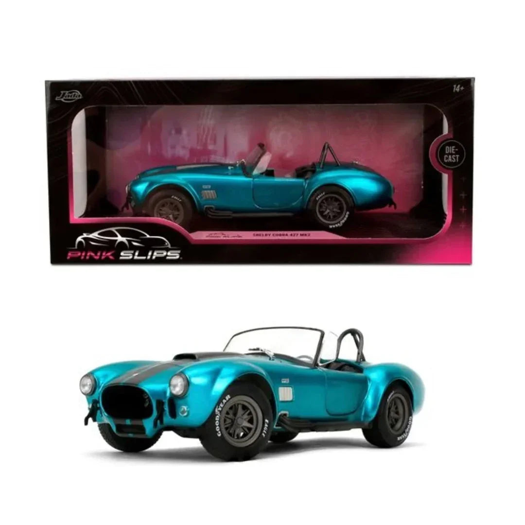 Jada Toys Pink Slips Shelby Cobra 427 MK2 1:18 Diecast Model Car - Jaiman Toys