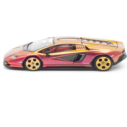 POP Race 1:64 Lamborghini Countach LP 800-4 – Blu Hal Diecast Model Car