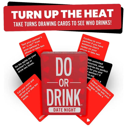 Do or Drinka Board Game: Date Night – Fun, Flirty & Unforgettable - Jaiman Toys