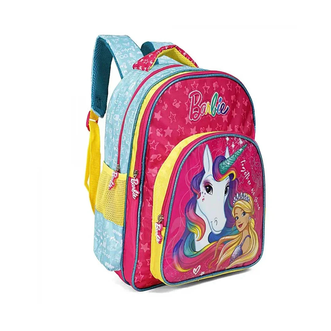 Striders Barbie Unicorn School Bag - 41 CM - Jaiman Toys