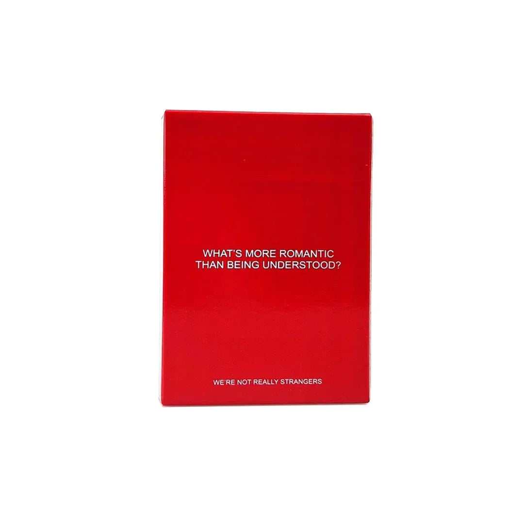 We’re Not Really Strangers Expansion Pack – Add-On Card Deck for Deeper Conversations - Jaiman Toys