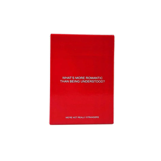We’re Not Really Strangers Expansion Pack – Add-On Card Deck for Deeper Conversations - Jaiman Toys