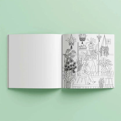 Art Maker Home Jungle Colouring Book - Jaiman Toys