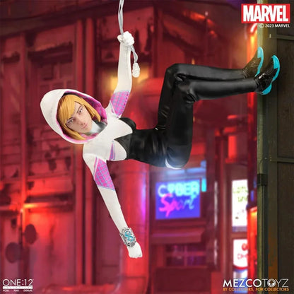 Marvel Legends Ghost-Spider Action Figure – 1/12 Scale (16 cm) Earth-65 Collectible - Jaiman Toys