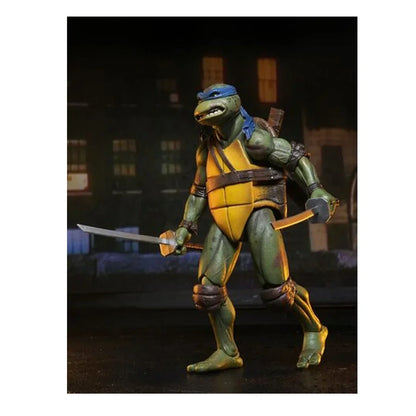 NECA Teenage Mutant Ninja Turtles Leonardo & Shredder 2-Pack – Action Figures with Accessories - Jaiman Toys