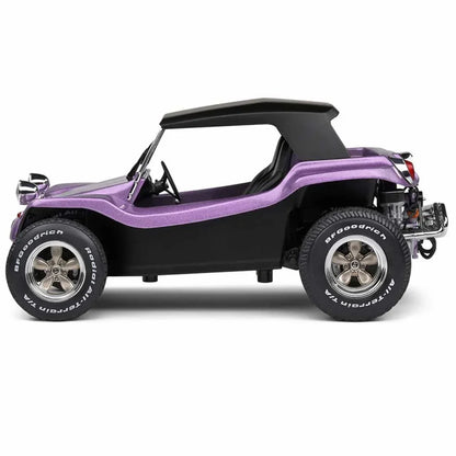 Solido 1:18 1968 Manx Meyers Buggy with Soft Top (Purple Metallic) Diecast Car Model - Jaiman Toys