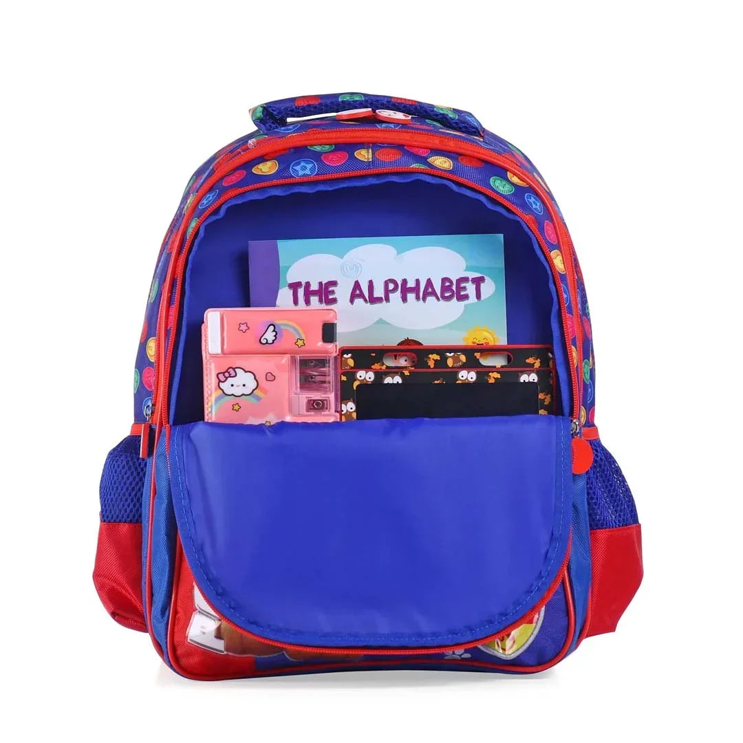 STRIDER Paw Patrol Power Pups Premium School Backpack Blue - 14 inches - Jaiman Toys