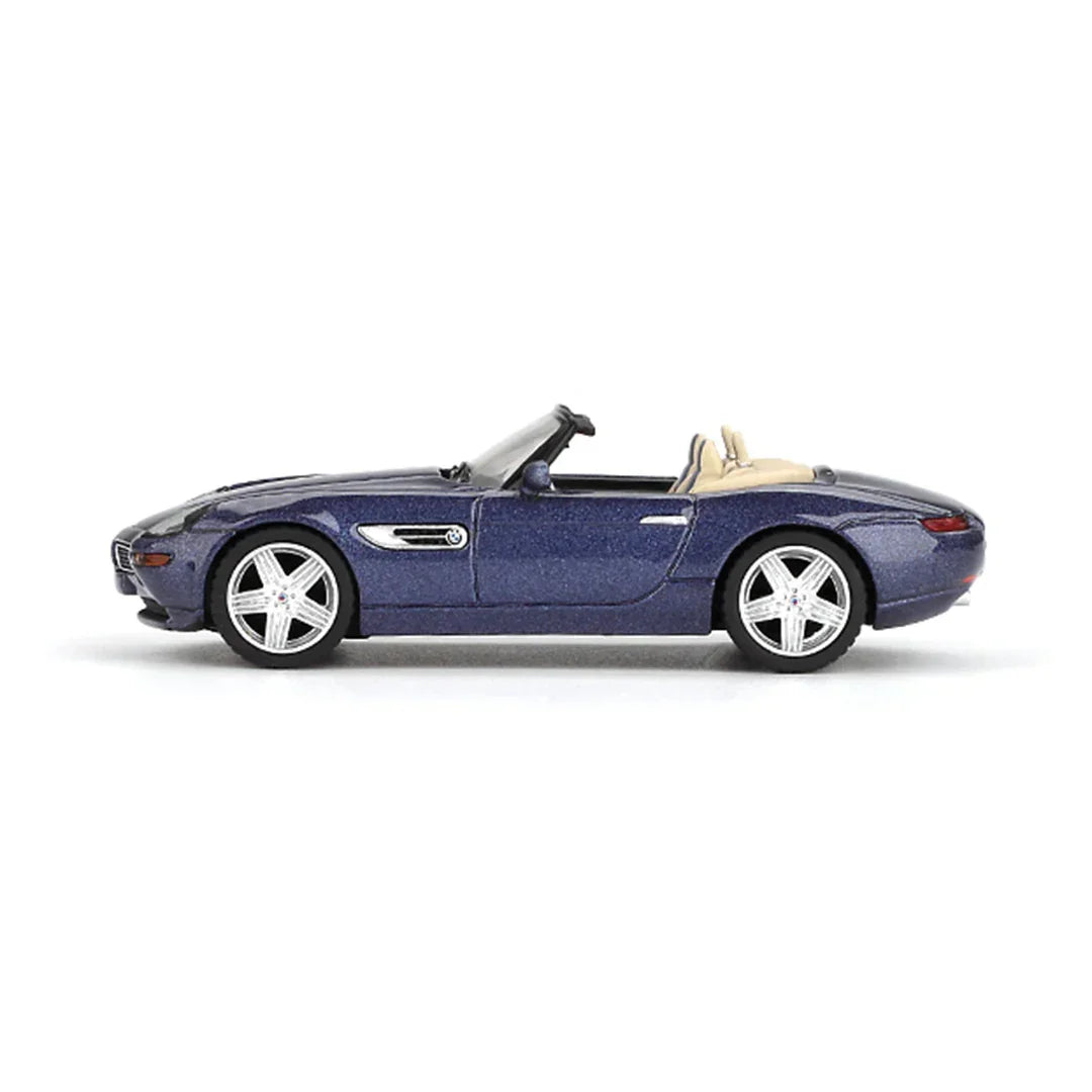 Mini GT 1:64 Aston Martin AMR24 #14 Fernando Alonso F1 2024 + BMW Z8 Alpina Diecast Combo